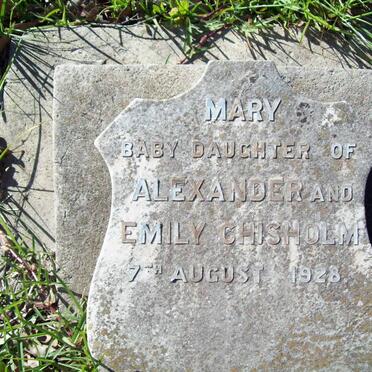 CHISHOLM Mary -1928