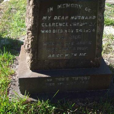 CHADWICK Clarence -1934 &amp; Meg -1932 :: THORNS Susie -1949