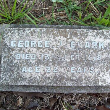 CLARK George -1918