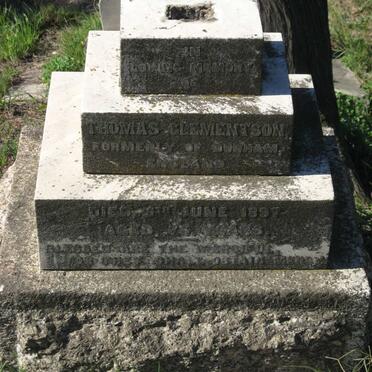 CLEMENTSON Thomas -1897