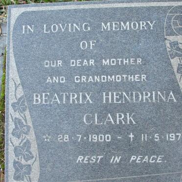 CLARK Beatrix Hendrina