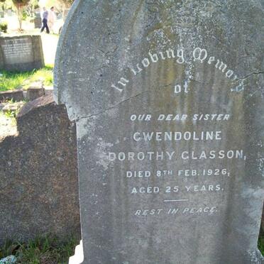 CLASSON Gwendoline Dorothy -1926