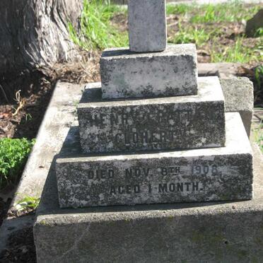 CLOHERTY Henry Grattan 1908-1908