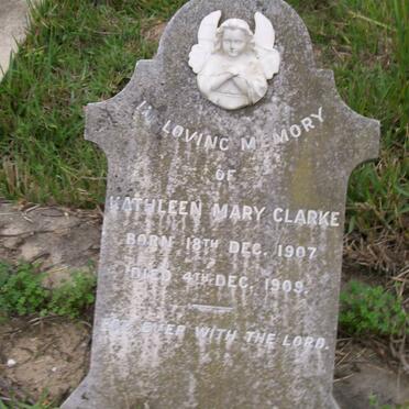 CLARKE Kathleen Mary 1907-1909