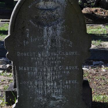 CLARKE Robert Nelson -1918 :: CLARKE Martin James -1919 :: CLARKE John Bergman -1921