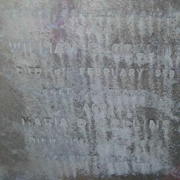 COLLINS William E. -1959 :: COLLINS Maria D. -1965