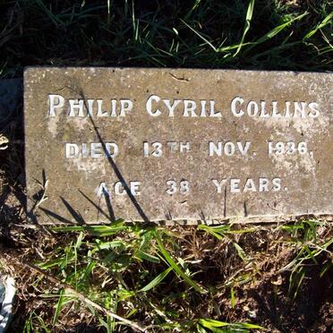 COLLINS Philip Cyril -1936