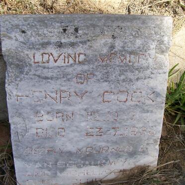 COOK Henry 1914-1988
