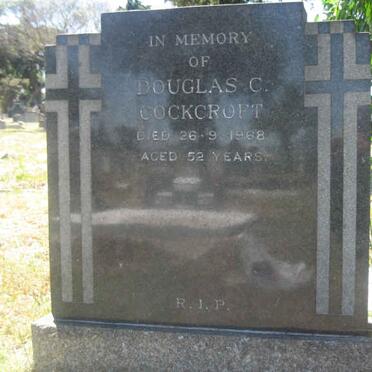 COCKCROFT Douglas C. -1968