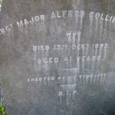 COLLINS Alfred -1892