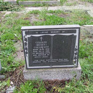 COLLOCOTT Celeste 1932-1968