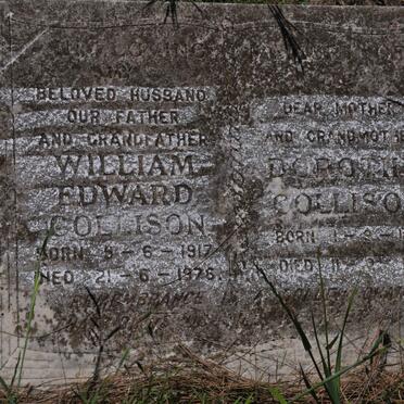 COLLISON William Edward 1917-1978 &amp; Dorothy 1921-1982