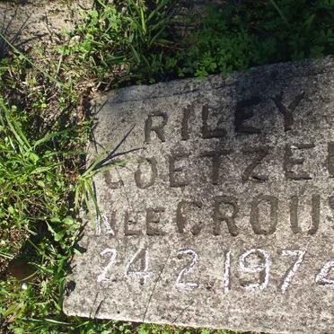COETZEE Riley nee CROUS -1974