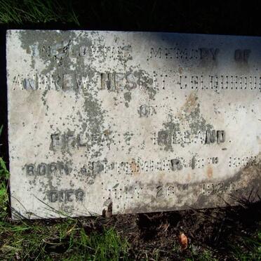 COLQUHOUN Andrew Nesbit 1862-1924