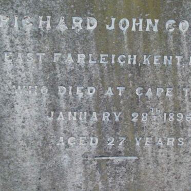 COSTEN Richard John  -1896 