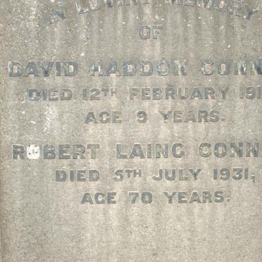 CONNOR Robert Laing - 1931 :: CONNOR David Haddon -1915