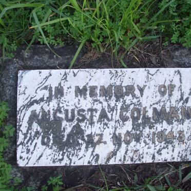 COLMAN Augusta -1943