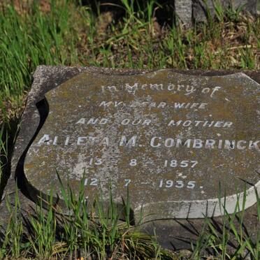 COMBRINCK Aletta M. 1857-1935