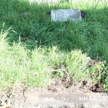 COPPENHAGEN Charles Frederick L., van 1880-1952 &amp; Anna Louisa DU TOIT 1880-1949