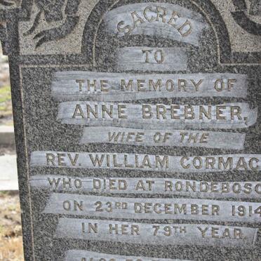 CORMACK Anne nee BREBNER -1914