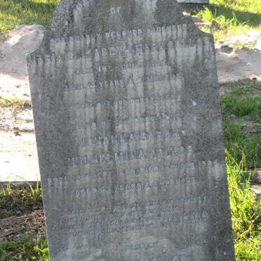 COLLOP Henry 1849-1929 &amp; Johanna Sarah Wilhelmina 1860-1904 :: COLLOP Maria Elizabeth Mary -1897