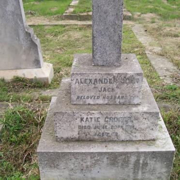 CROSBY Alexander John -1911