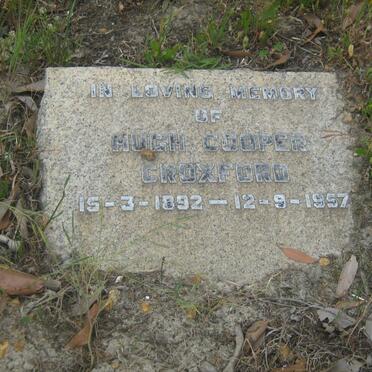 CROXFORD Hugh Cooper 1892-1957