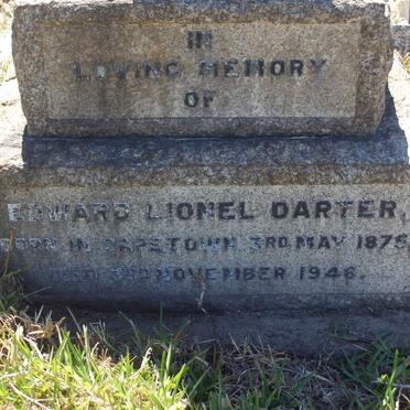 DARTER Edward Lionel 1875-1946