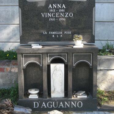 D'AGUANNO Vincenzo 1910-1996 &amp; Anna 1913-1996
