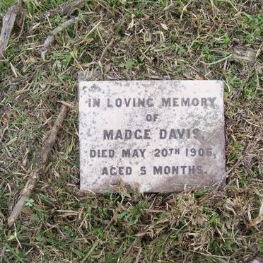 DAVIS Madge -1906