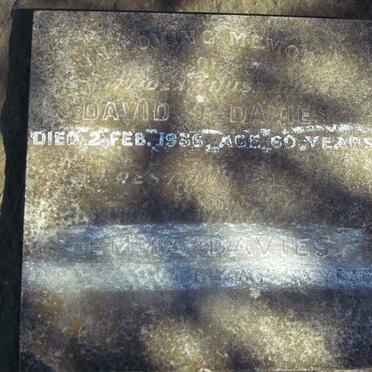 DAVIES David  -1936 &amp; Emma