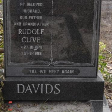 DAVIDS Rudolf Clive 1941-1999