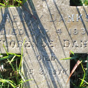 DANKS Henry -1935 :: DANKS Florence -1970