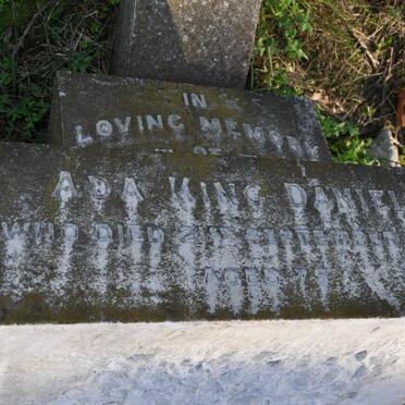 DANIEL Ada King -1923