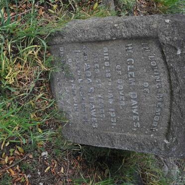 DAWES W. Clem -1931 &amp; Ada S. 