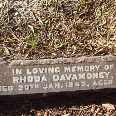 DAVAMONEY Rhoda -1943
