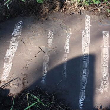 DAVIS Reginald Percy Basil -1948 &amp; Irene Maria MARAIS -19??