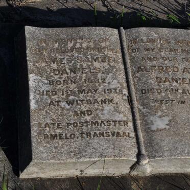 DANIELS James Samuel 1882-1938 :: DANIELS Alfred Adrian -1962