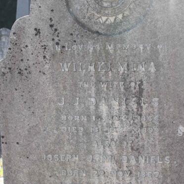 DANIELS Wilhelmina 1866-1899