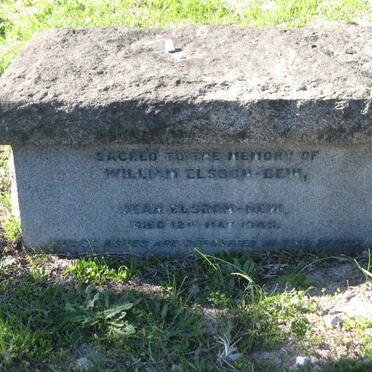 DEW William, ELSDON :: DEW Jean, ELSDON -1945