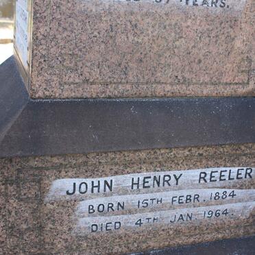 REELER John Henry 1884-1964