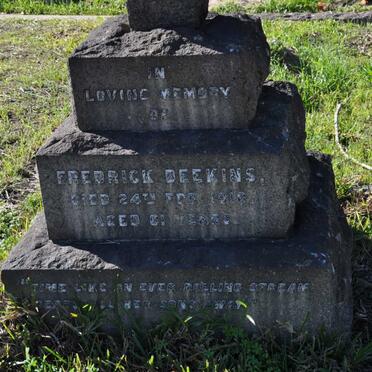 DEEKINS Fredrick -1916