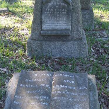 DEW Cecil 1875-1949 &amp; Margaret Russell 1885-1940