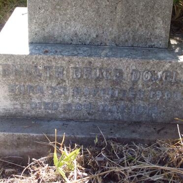 DOUGLAS Kennith Bruce 1900-1912