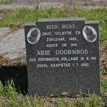 DOORNBOS Arie 1911-1980