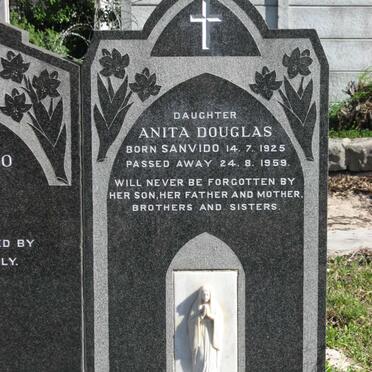 DOUGLAS Anita nee SANVIDO 1925-1959