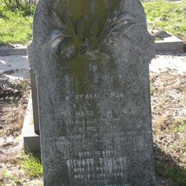 DOWLING Richard 1838-1904 &amp; Mary Ann Louisa 1841-1897 :: DOWLING John Henry -1939