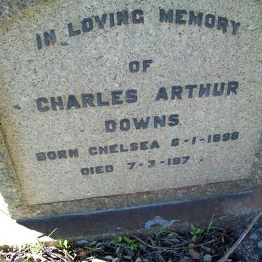 DOWNS Charles Arthur 1898-1973
