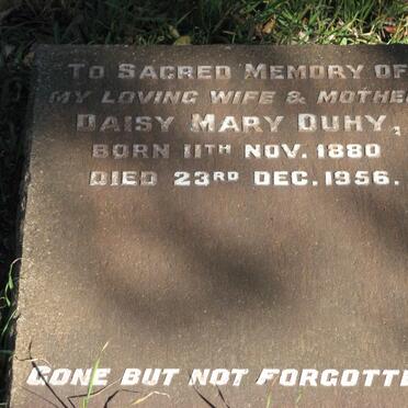 DUHY Daisy Mary 1880-1956