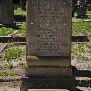 DUNCAN David Stratton 1852-1921 &amp; Helen 1854-1935